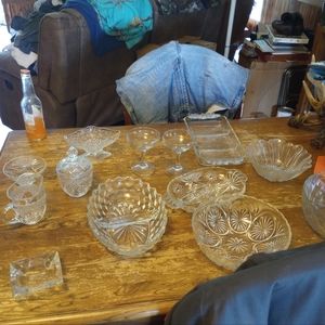 Crystal dishes